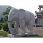 石雕大象报价，动物雕塑