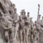 部队雕塑军队雕塑石雕英模人物小区
