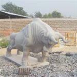 石雕牛最低价格，动物雕塑