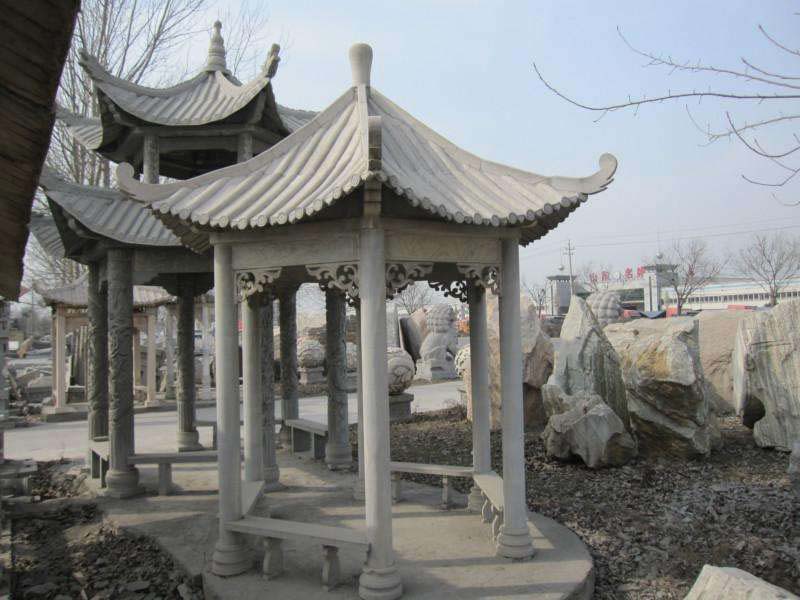 单层石凉亭（四）