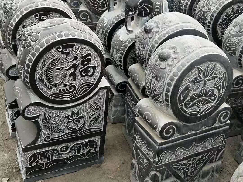 年年有余石抱鼓