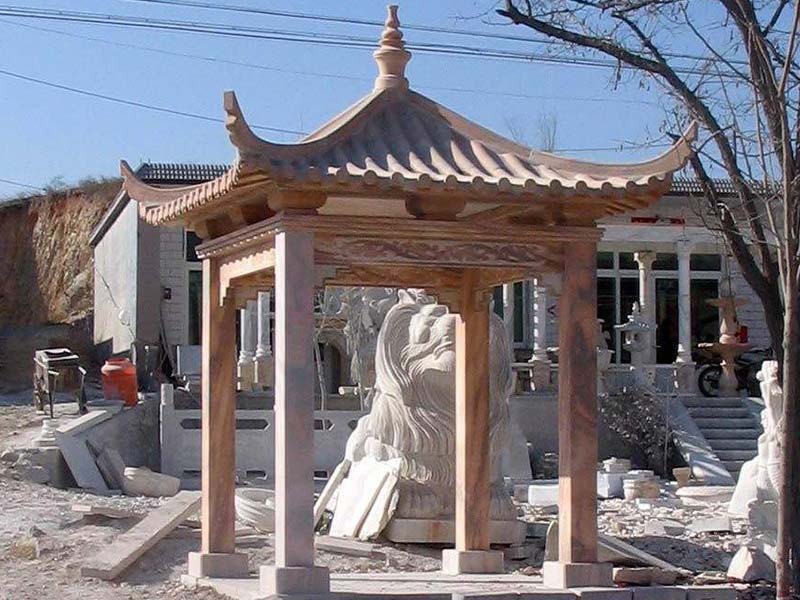 单层石凉亭（五）
