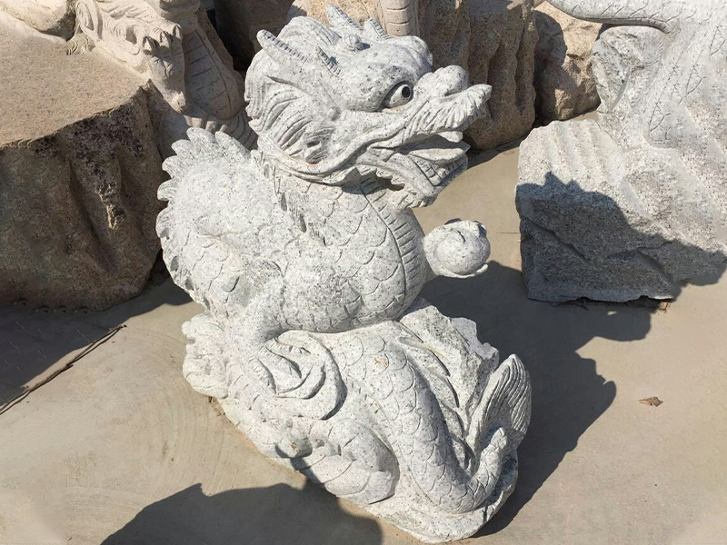 花岗岩龙石雕