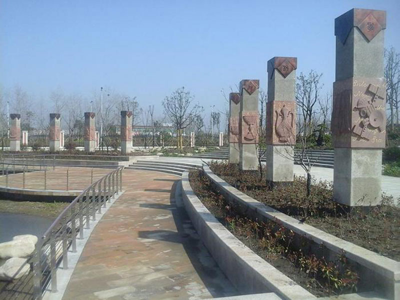 青石栏杆