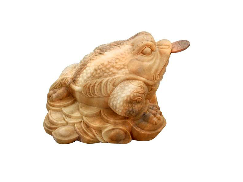 石雕金蟾