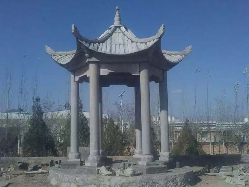 单层石凉亭（六）