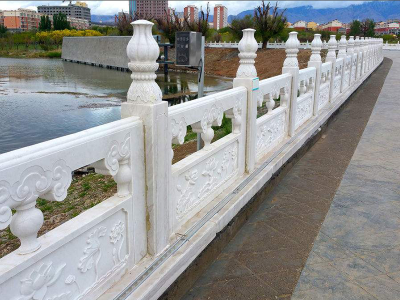 汉白玉河道护栏