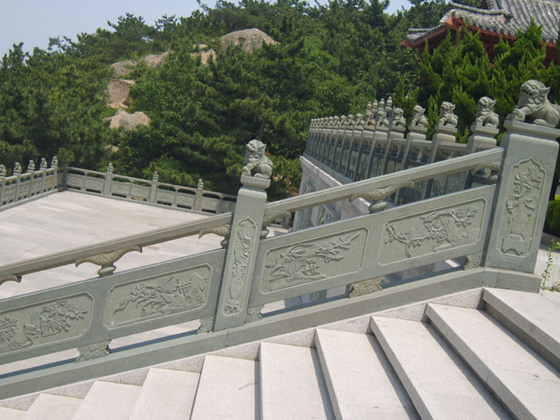 台阶石栏板
