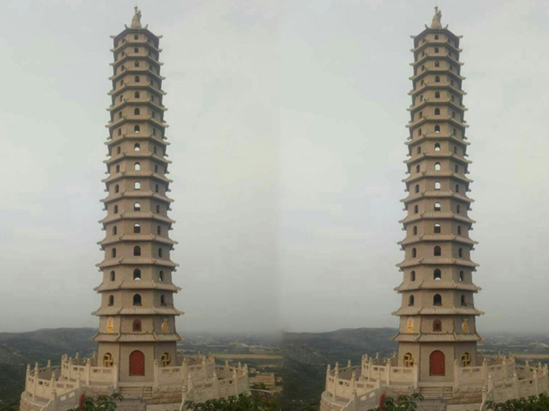 寺院佛塔雕刻