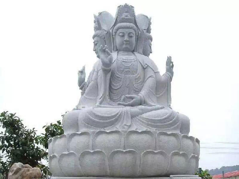 观音菩萨石头雕塑