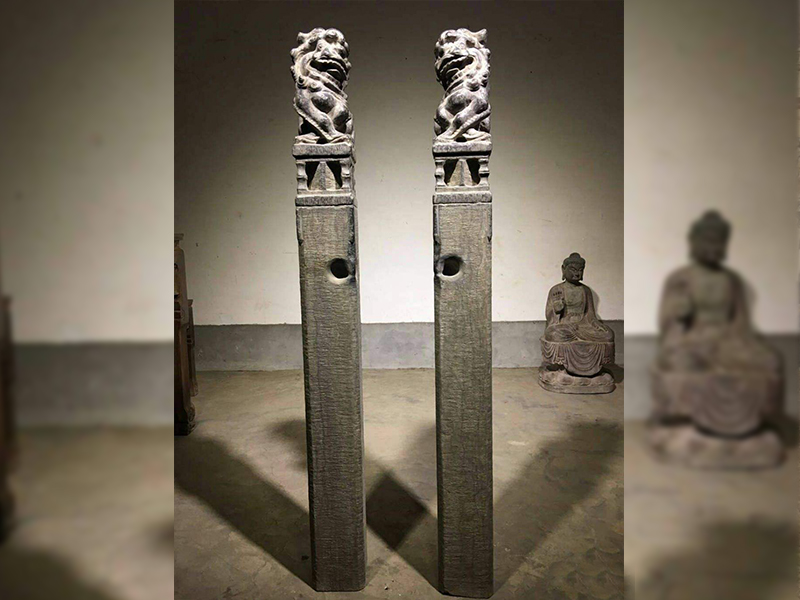 神兽拴马桩