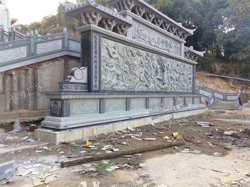 石雕九龙壁