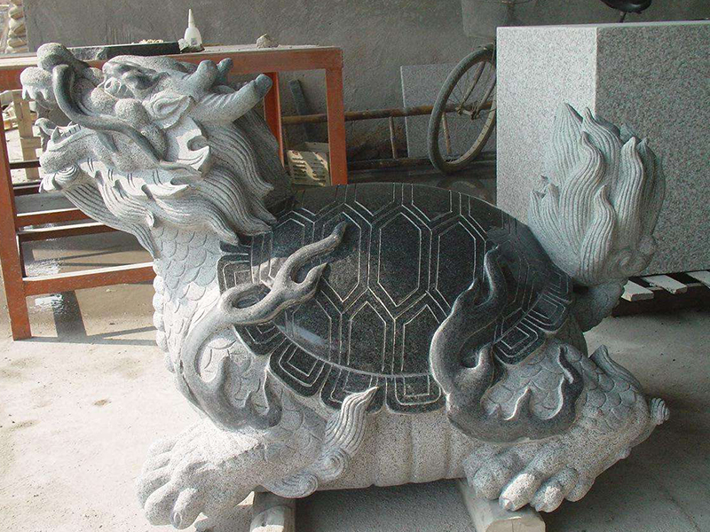 石雕龙龟