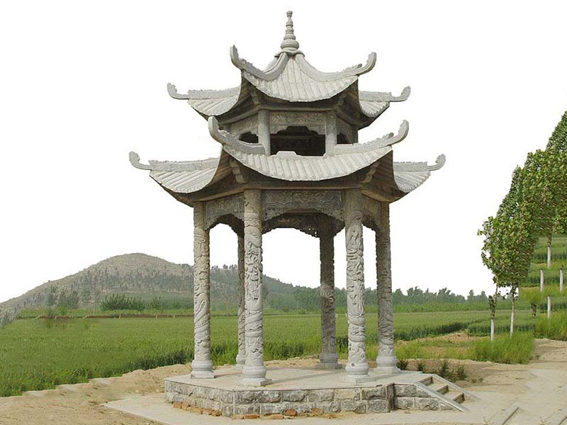 青石凉亭