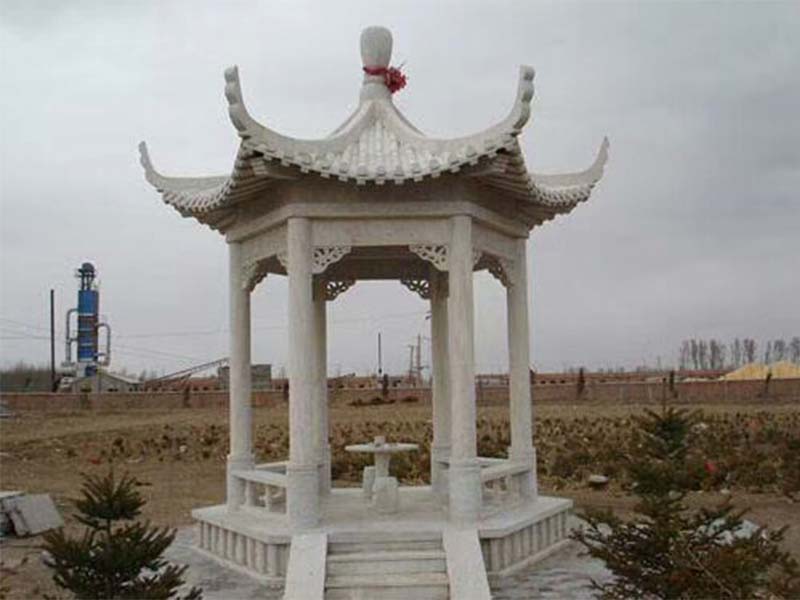 单层石凉亭（十）