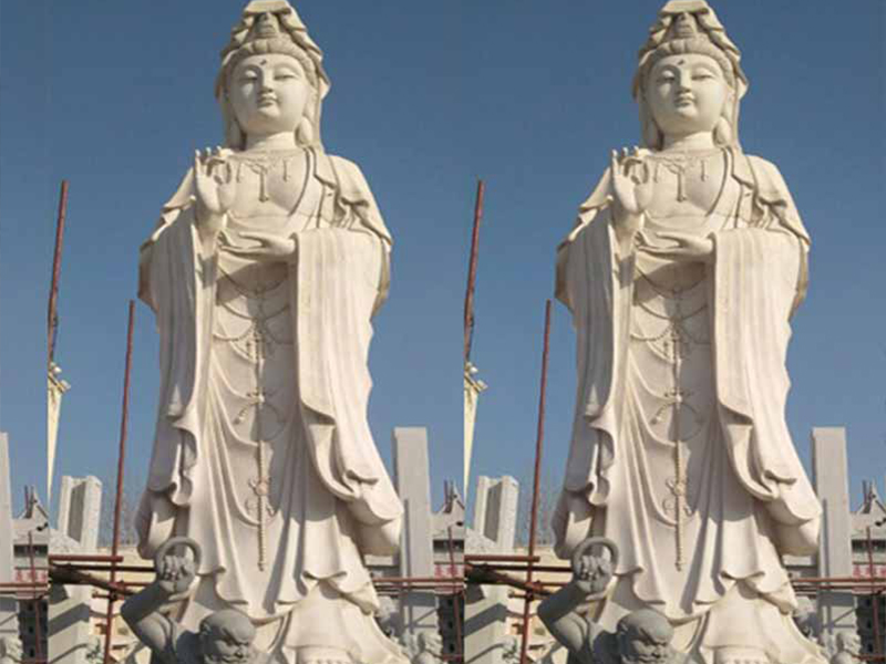 石雕观音雕像