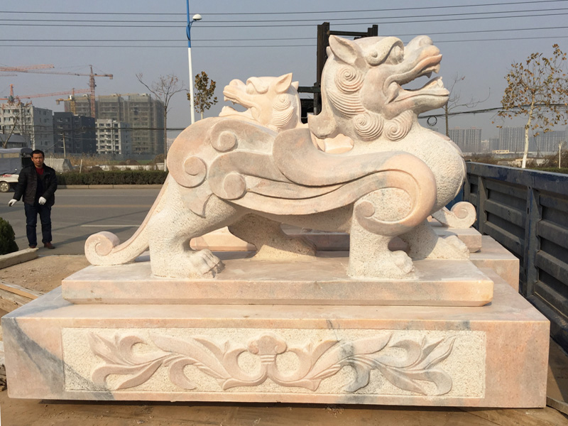 简易石雕貔貅
