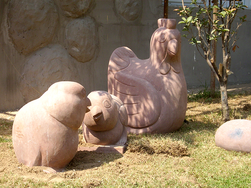 红砂岩生肖鸡