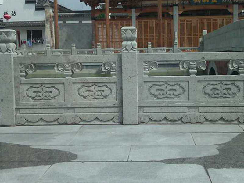 祠堂青石栏杆