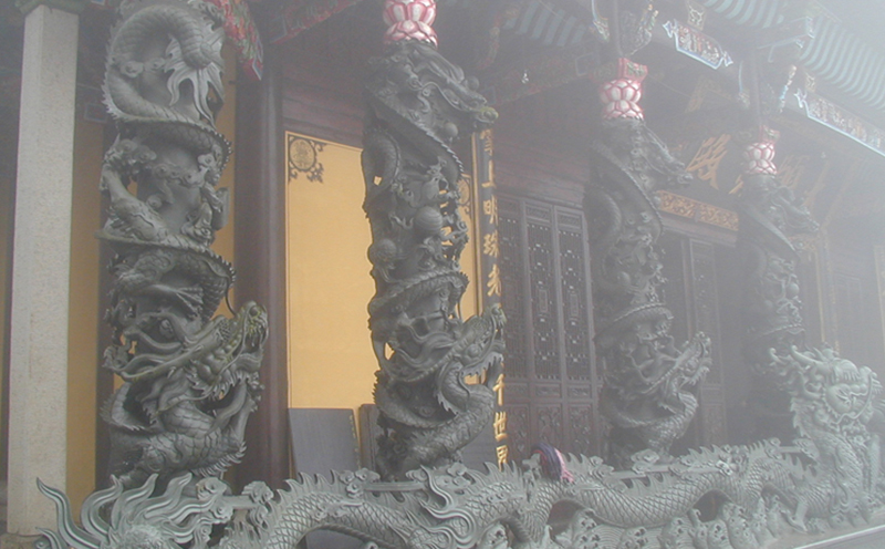 寺庙石龙柱（编号0091）