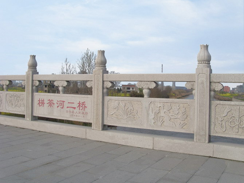 花岗岩桥面石栏杆