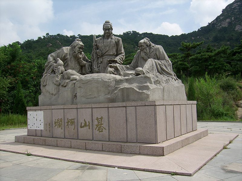 基山柯烂石雕塑