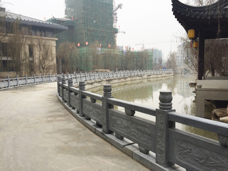 仿古石栏杆