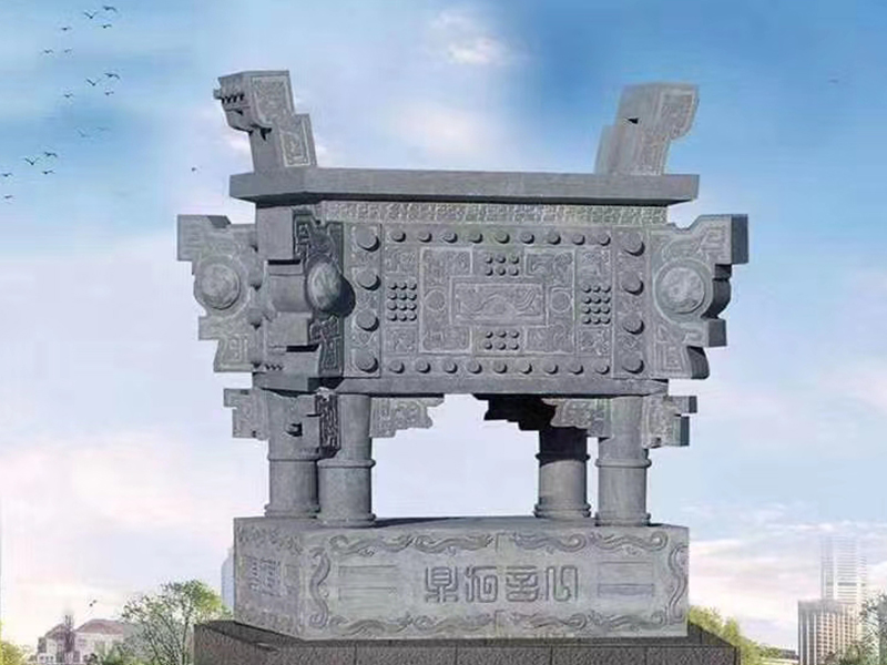 青石石雕香炉