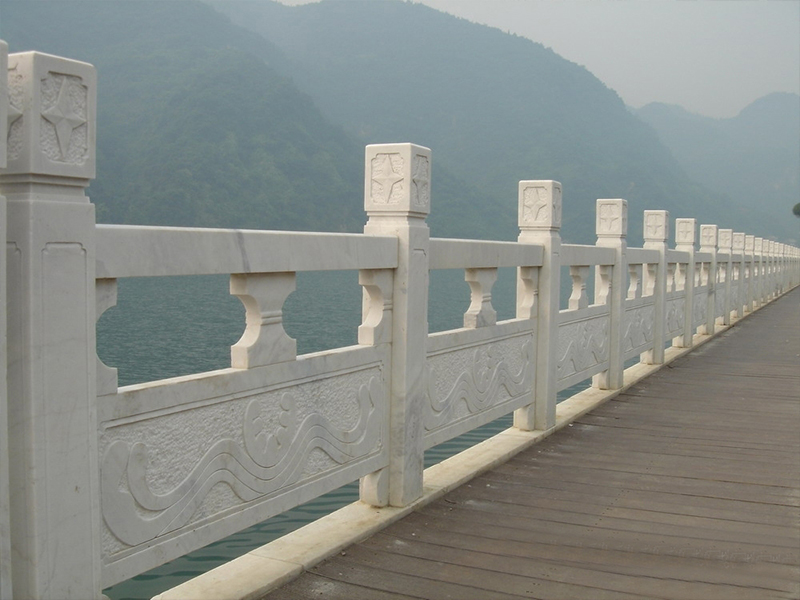 河道花岗岩栏杆