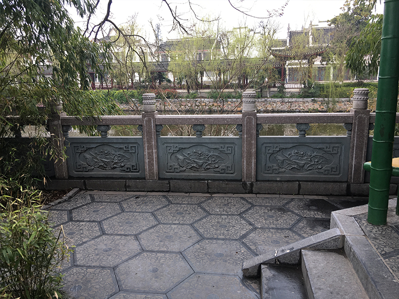 公园花岗岩石栏杆