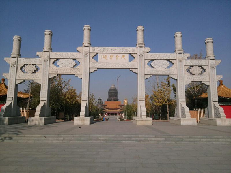 简易五门石牌坊