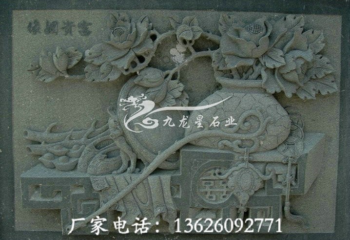 石雕浮雕 寺庙浮雕 花岗岩石雕工艺品 龙浮雕 寺庙龙堵石雕