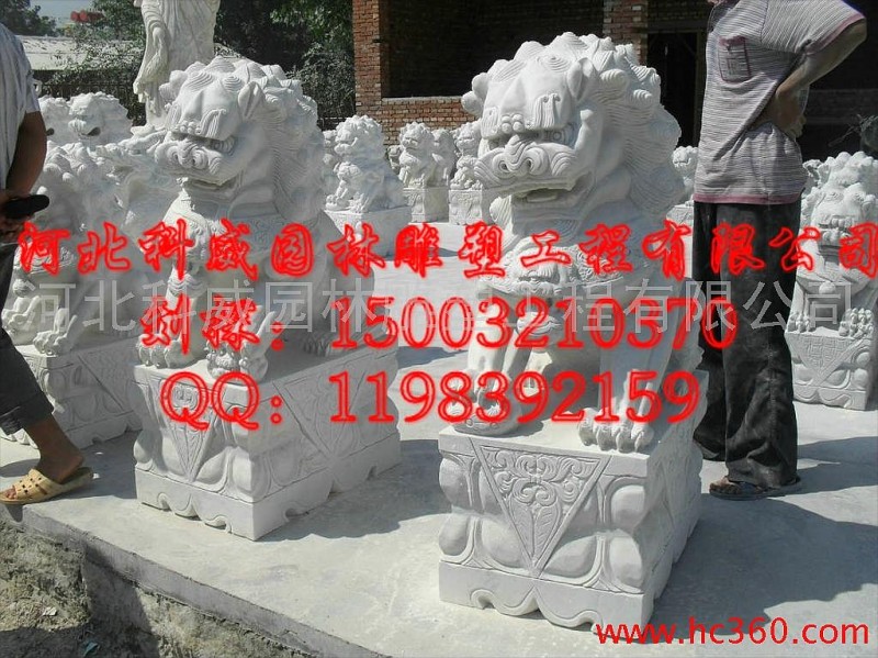 供应景新雕塑可订做各种石狮子，石牛，大象，老虎，石雕马，石雕麒麟，石雕貔貅，石雕