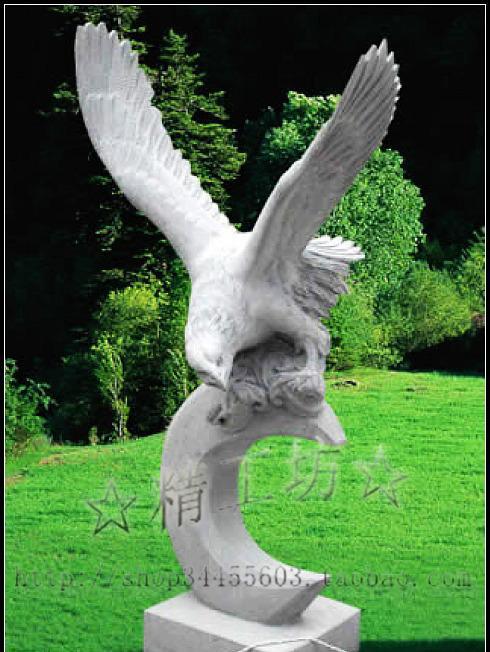 供大理石石雕麒麟，石雕鹰，石雕马，飞马，雄鹰展翅