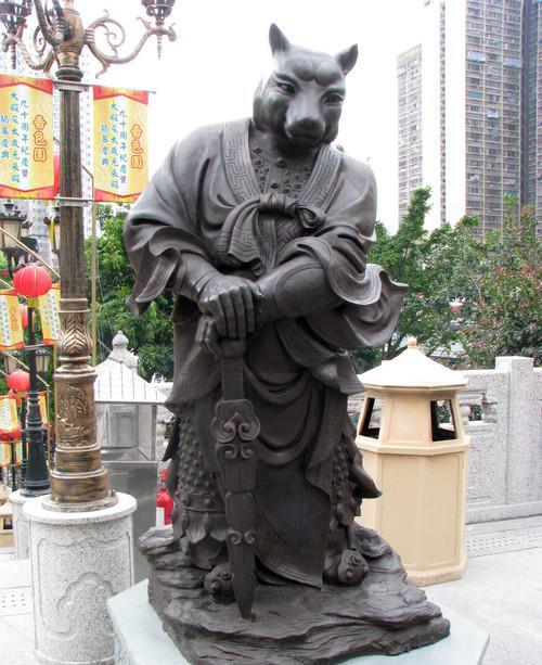 厂家石雕十二生肖雕塑，造型优美的