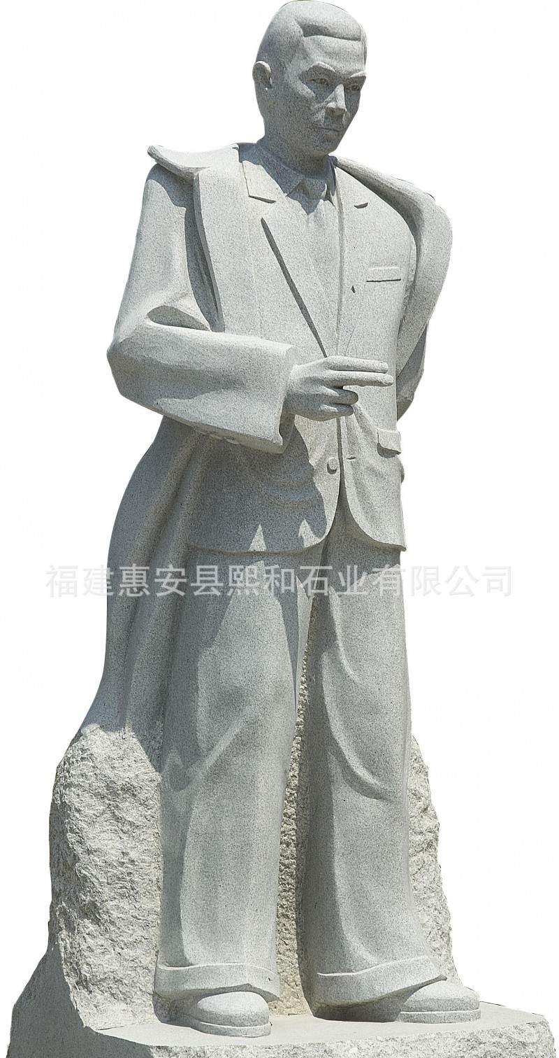 惠安精心打造 中国风云人物名人雕塑 鬼斧神工赋予其生命力