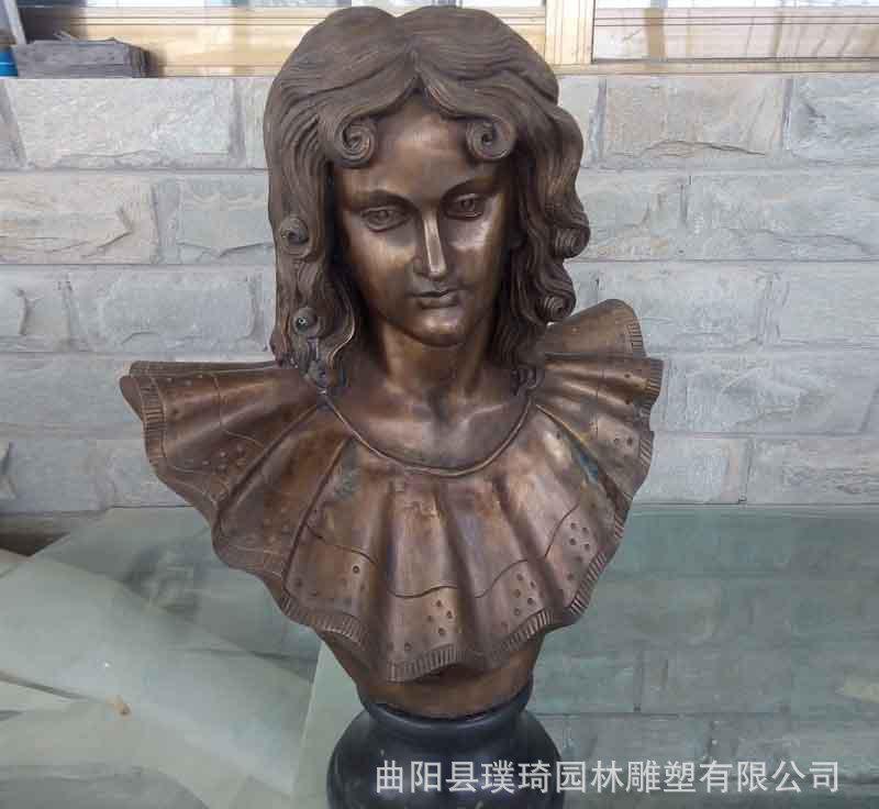厂家定制石雕西方人物 仿铜雕西方人 名人雕塑 胸像西方人 欧