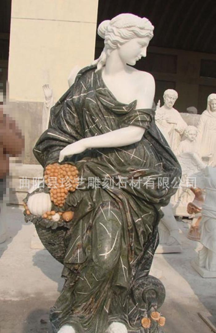 曲阳石雕 西方人物雕像 汉白玉雕塑 欧式人物石雕