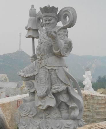 石雕四大天王佛像，厂家直销各种人物雕像寺庙佛像 厂家直销