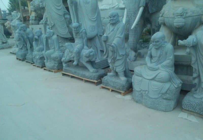 厂家 石雕佛像 十八罗汉石雕 各种寺