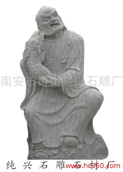 供应佛像雕刻－石雕 释迦牟尼佛像 西方三圣 坐如来 十八罗汉