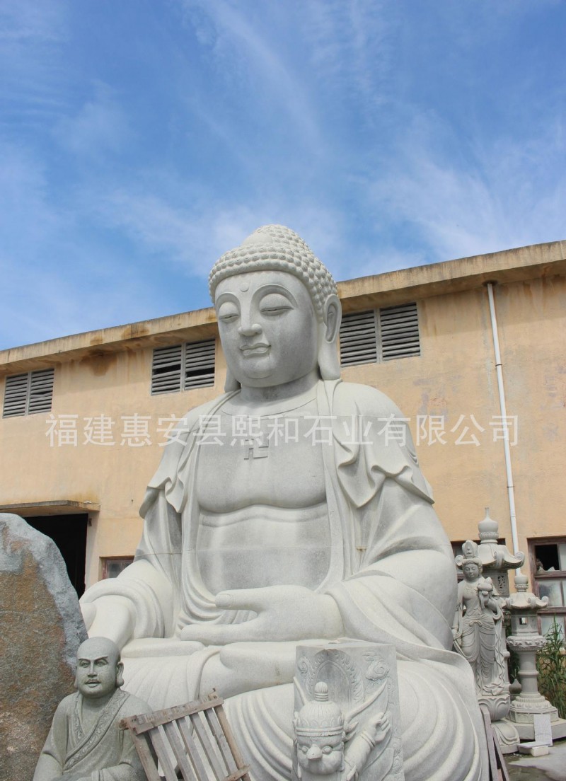 老石雕佛像雕塑 如