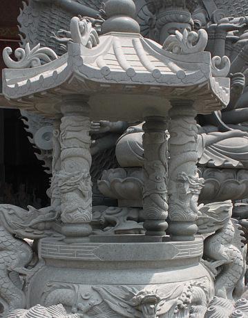 现货古建筑寺庙祖屋祭奠装饰摆件现成香炉石雕雕塑4080817