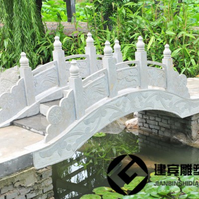 庭院造景景观石桥汉白玉小石桥也可